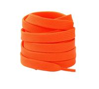 Boolavard 2 Pares de Cordones Planos Premium para Zapatillas Atléticos de 0.315 in de Ancho (100cm, Naranja)