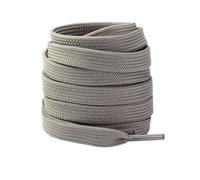 Boolavard 2 Pares de Cordones planos Premium para Zapatillas, Cordones para Zapatillas, Cordones Atléticos de 0.315 in de Ancho (115cm, Marrón claro)