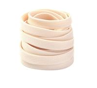 Boolavard 2 Pares de Cordones planos Premium para Zapatillas, Cordones para Zapatillas, Cordones Atléticos de 0.315 in de Ancho (100cm, Beige)