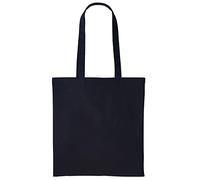 Boolavard Bolsa de algodón ligera, mediana y reutilizable, adecuada para bricolaje, publicidad, promoción, regalo, actividad, Black, Medium