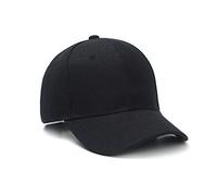 Boolavard - Gorra de béisbol, talla ajustable, para entrenamiento en carrera y actividades al aire libre en todas las estaciones, Negro , Talla única
