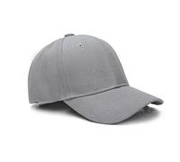 Boolavard - Gorra de béisbol, talla ajustable, para entrenamiento en carrera y actividades al aire libre en todas las estaciones, gris, Talla única