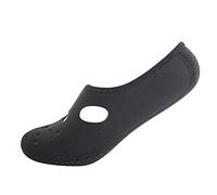 Boolavard Zapatillas de Deporte acuático Barefoot Calcetines de Yoga Aqua de Secado rápido para Hombres, Mujeres y niños (L - 40-41 EU, Agujero Negro Superior)