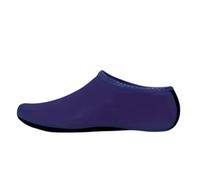 Boolavard Zapatillas de Deporte acuático Barefoot Calcetines de Yoga Aqua de Secado rápido para Hombres, Mujeres y niños (XL - 42-43 EU, Azul)