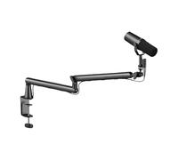 Boom Arm - Micrófono Desk Arm, Micrófono Boom Stand, Shock Absorbing Clamp 360 grados Rotating, Boomm Microphonee Arms For Singing Studio Music Computer Desktop Content And Podcasting