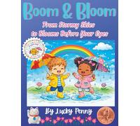 Boom & Bloom: From Stormy Skies to Blooms Before Your Eyes (Cute & Cozy Coloring Series By Lucky Penny)