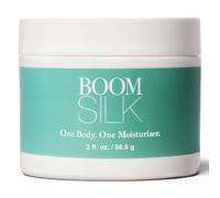 BOOM! by Cindy Joseph Boomsilk, Loción hidratante orgánica rejuvenecedora facial y corporal, suaviza y protege la piel madura (56 g)