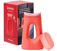 Boom Home Medical Loona - Orinal femenino de primera calidad, diseño silencioso y sin salpicaduras para mujer, ideal para mesita de noche, viajes y uso al aire libre, sueño coral, apto para HSA/FSA