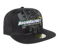 Boom Racing BREVENT010 Gorra Snapback Clásica Negra