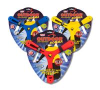 Booma al aire libre malvado | Boomerang deportivo clsico de Vision | Diseo avanzado de tres hojas para un vuelo de retorno estable y preciso |