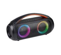 Boombox Altavoz Bluetooth Potente 20 W con Luces RGB Bluetooth USB AUX TF portátil con Bass Boost TWS