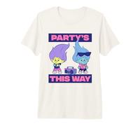 Boombox de los Trolls de Esta Manera de Fiesta Camiseta Premium