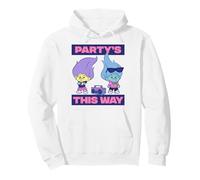 Boombox de los Trolls de Esta Manera de Fiesta Sudadera con Capucha