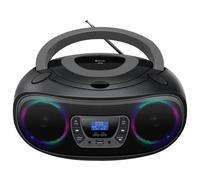 Boombox - Denver - TDB-212GR - Bluetooth - CD - DAB+/FM - Sonido estéreo potente