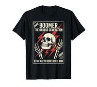 Boomer Badass Generation Before You Sissies were Born Biker Camiseta