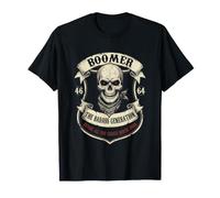 Boomer Badass Generation Before You Sissies were Born Biker Camiseta
