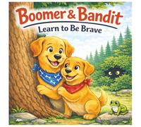Boomer & Bandit Learn to Be Brave: A Heartwarming Story About Courage, Brotherhood, and Facing Fears