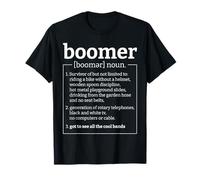 Boomer Definición De Boomer Significado Funny Boomer Generation Camiseta