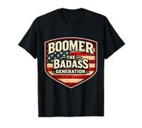 Boomer Generation Badass Antes de Que nacieran Mariquitas EE. UU Camiseta