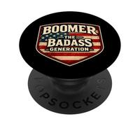 Boomer Generation Badass Antes de Que nacieran Mariquitas EE. UU PopSockets PopGrip Adhesivo
