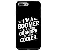 Boomer Like a Grandpa Only Cooler Classic Grandfather Carcasa para iPhone 7 Plus/8 Plus
