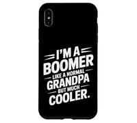 Boomer Like a Grandpa Only Cooler Classic Grandfather Carcasa para iPhone XS Max