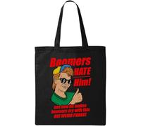Boomers Hate Him See How He Makes Boomer Cry OK Boomer - Bolsa de algodón ecológico natural, color negro, Black, Talla única