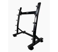 BOOMFIT Soporte para Barra Recta Montada, Unisex-Adult, Black, One Size