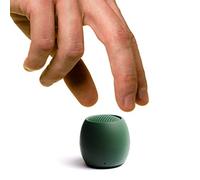 Boompods Altavoz Bluetooth Zero - Mini altavoces potentes impermeables con opción de emparejamiento dual y micrófono inalámbrico con gran sonido