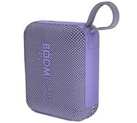 Boompods Beachboom Mini - Altavoz Bluetooth portátil, resistente al agua IPX7, hecho de plástico oceánico, doble emparejamiento, color violeta
