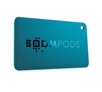 Boompods boomcard rechargeable ocean blue