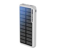 Boompods OBI Solar Powerbank 10000mAh Solar Powerbank - Cargador de Carga rápida con USB-C y 2 Puertos USB, batería Externa con Panel Solar, Resistente estación de Carga para teléfono móvil, tabletas