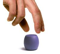 Boompods Zero Mini Altavoz Bluetooth - Altavoz portátil inalámbrico, Impermeable IPX6, 5 Horas de autonomía, Altavoz Compacto con micrófono y función Selfie, para Ducha y Viaje, Very Peri