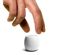 Boompods Zero Mini Altavoz Bluetooth - Pequeños Altavoces portátiles, IPX6 Impermeable, 5 Horas de reproducción, Altavoz inalámbrico de Viaje con micrófono y Doble emparejamiento, para baño, Ducha