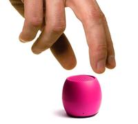 Boompods Zero Mini altavoz Bluetooth portátil, altavoces inalámbricos, IPX6 impermeable, 5 horas de reproducción, pequeño altavoz para exteriores con micrófono y opción de emparejamiento dual, para