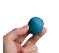Boompods Zero Ocean Mini altavoz Bluetooth portátil, altavoces inalámbricos, IPX6 impermeable, más de 5 horas de reproducción, pequeño altavoz para exteriores con micrófono y opción de emparejamiento