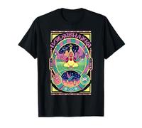 Boomshanka Cosmic Hippie Art Retro Meditación psicodélico Camiseta