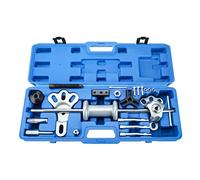 BOOMSTART 17 Piezas Conjunto de Extractor de cojinete, Extractor de rodamiento de Engranaje de Cubo de abolladura con Martillo Deslizante, Herramienta Interna y Externa de 2 y 3 mandíbulas