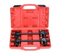 BOOMSTART Compresor de resorte helicoidal Macpherson, abrazaderas de suspensión de coche, camión, garaje, herramienta automotriz (rojo)