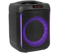BoomTone DJ Cube 200 - Altavoz Karaoke portátil de 200 W con Bluetooth 5.0, luz LED integrada, Reproductor USB/SD, batería Recargable de Litio, Carga USB-C, compacta y fácil de Transportar.