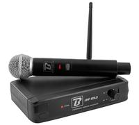 BoomToneDJ Sistema Completo con micrófono inalámbrico de Mano de Alto Rendimiento UHF Solo F2. UHF 682.2 MHz, señal Clara, Largo Alcance, 5 Horas de duración, Ideal para Vivo, Karaoke y