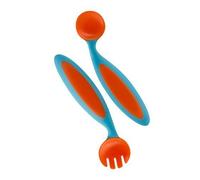 Boon Benders Adaptable Utensils Blue/Orange Color: Blue Raspberry/Tangerine, Model: boon-inc-5, Newborn & Baby Supply