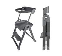 Boon Pivot Toddler Tower - Folding Step Stool for Kids - Montessori Toddler Kitchen Stool Helper - Ages 18 Months to 4 Years