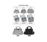 BOONA Bolso Impermeable para Cámara DSLR, Bolso de Hombro para Guardar Lentes para , para , para , Bolso de Mano Individual, Equipo de