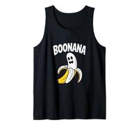 Boonana Fantasmal Banana Halloween Diversión Camiseta sin Mangas