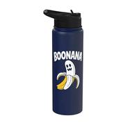 Boonana Fantasmal Banana Halloween Diversión Stainless Steel Insulated Water Bottle