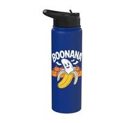 Boonana Happy Ghost Banana Halloween Stainless Steel Insulated Water Bottle