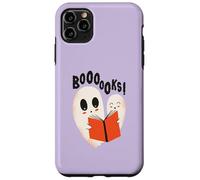 BOOOOKS! Fantasmas espeluznantes Leyendo Boo Books Meme de Halloween Carcasa para iPhone 11 Pro MAX