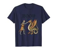 Boop Dragon Medieval Knight Renaissance Fayre Hombres Mujeres Niños Camiseta