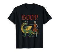 Boop Dragon Renaissance Faire Medieval Knight Hombres Mujeres Niños Camiseta